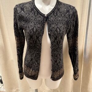Intiwara 100% Alpaca‎ Cardigan Sweater Size Small